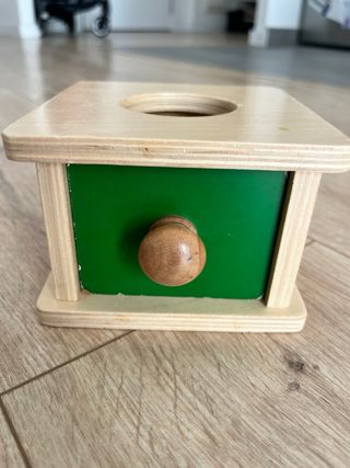 Caja de permanencia Montessori