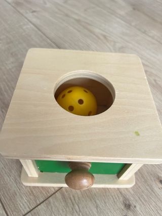 Caja de permanencia Montessori