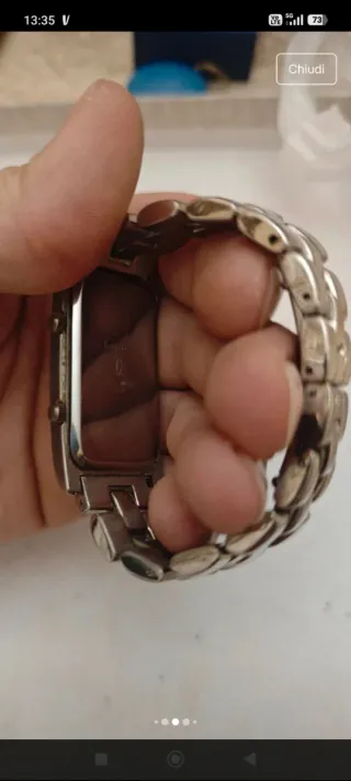 Orologio Uomo Argento