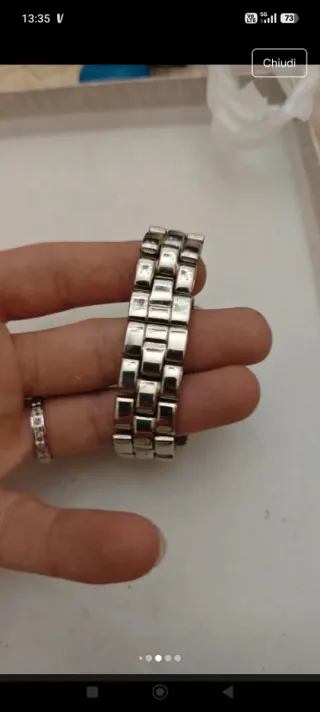 Orologio Uomo Argento