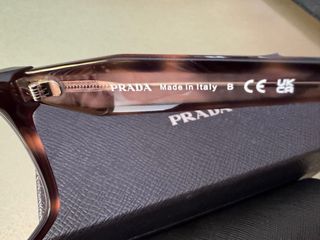 Montatura occhiali Prada originali marrone