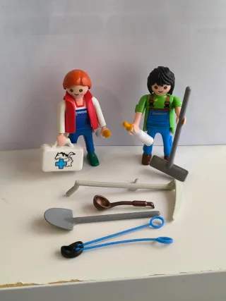 Playmobil veterinaria con accesorios