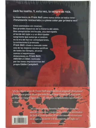 From Hell Edición a color (novela gráfica)