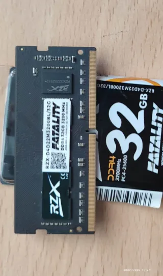Memoria RAM RZX DDR4 32GB 3200MHz Portátil