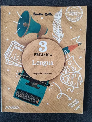 Lengua y literatura 3 Primaria Anaya TRIMESTRE 2