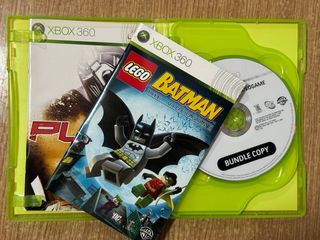 Juego 2x1 xbox 360 batman LEGO y Pure (motos)