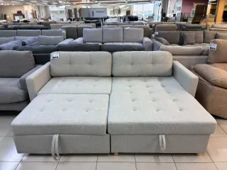 Chaise Longue convertible en cama beige