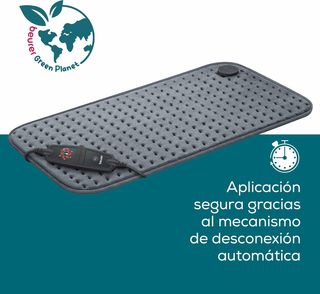 Beurer HK123 Cosy Grey Almohadilla Eléctrica 60x30