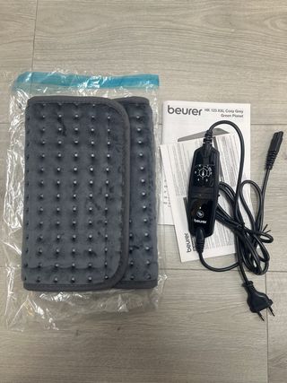 Beurer HK123 Cosy Grey Almohadilla Eléctrica 60x30