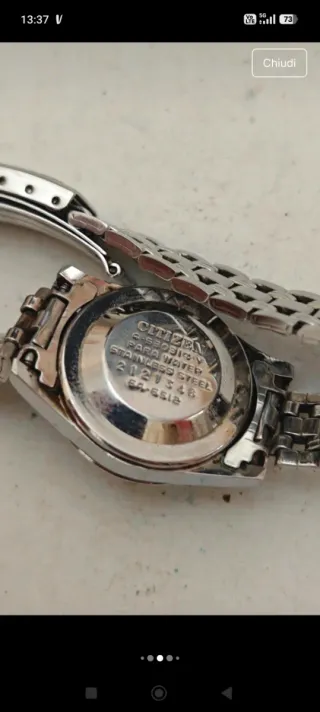 Orologio Citizen donna blu/argento