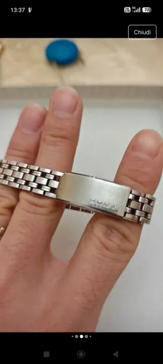 Orologio Citizen donna blu/argento