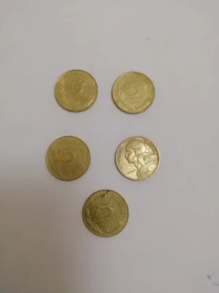Monedas Suecia Noruega Dinamarca Hungría y Francia