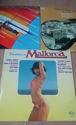 Lote 3 Vinilos Carlos Montoya y más
