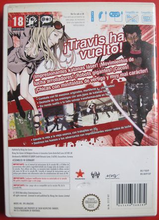 No More Heroes 2 Wii (PAL España) completo