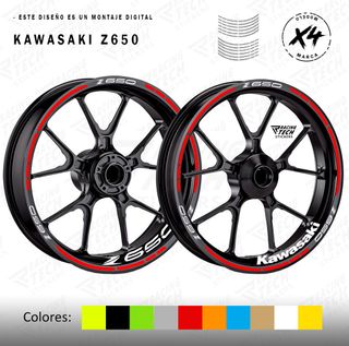 Pegatinas Kawasaki Z650