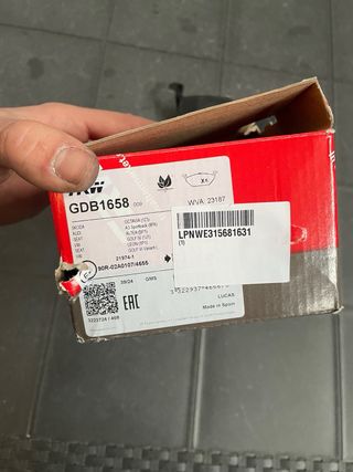 Pastillas de freno Seat Skoda Audi Vw