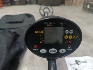 Detector de metales con accesorios