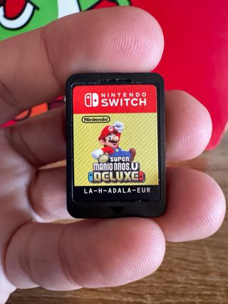 Super Mario Bros y mario party Switch cartuch