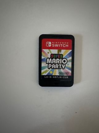 Super Mario Bros y mario party Switch cartuch