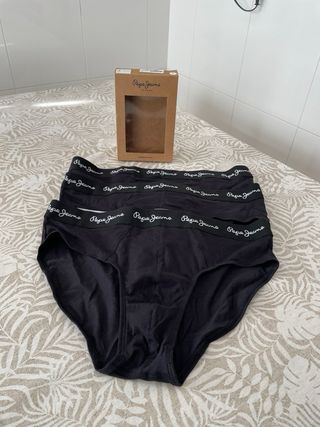Pack 3 slips Pepe Jeans Talla L
