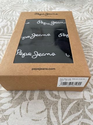 Pack 3 slips Pepe Jeans Talla L