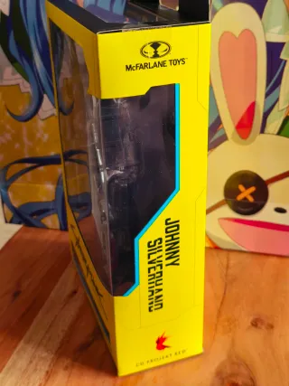 FIGURA JOHNNY SILVERHAND 17CM CYBERPUNK 2077 +LOGO