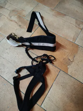 Kit Canicross Negro y Beige