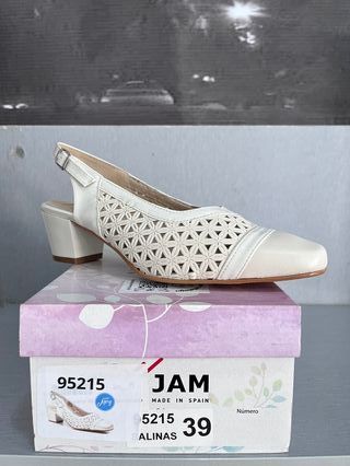 Zapatos Piel Destalonado Nuevos Talla 39