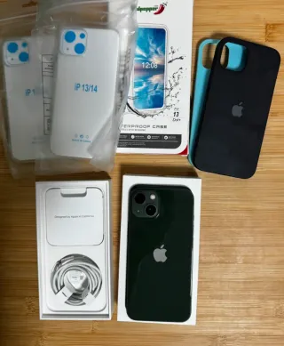 iPhone 13 128GB Verde – Como Nuevo, Batería 83% +