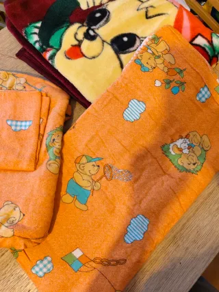 Set letto singolo in flanella + copertina