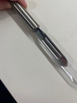 Pelador WMF de metal plateado Nuevo.