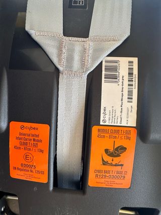 Seggiolini auto Cybex 2 pz. Cloud Ti-Size plus