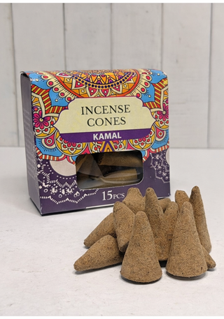 Incienso Kamal - 15 conos