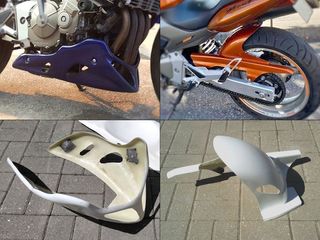 Quilla + Guardabarros Honda Hornet 600 (98-06)