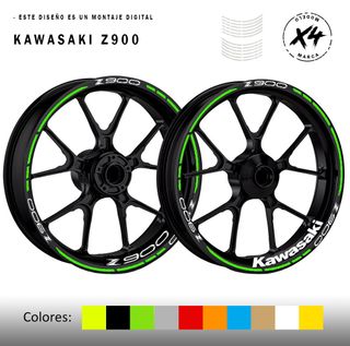 Pegatinas llantas Kawasaki Z900
