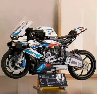 Maqueta Moto BMW Bloques Construcción 1920 Piezas