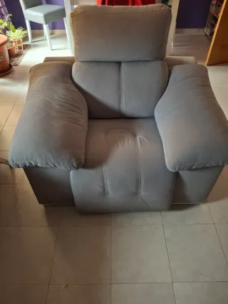 Sofá relax eléctrico 3 plazas