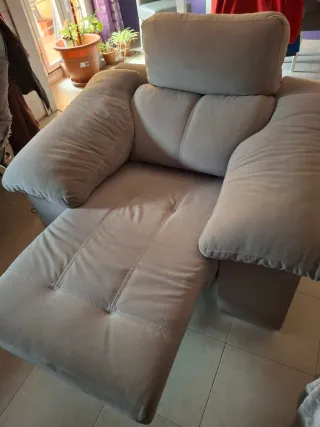 Sofá relax eléctrico 3 plazas
