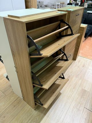 Zapatero madera 5 baldas