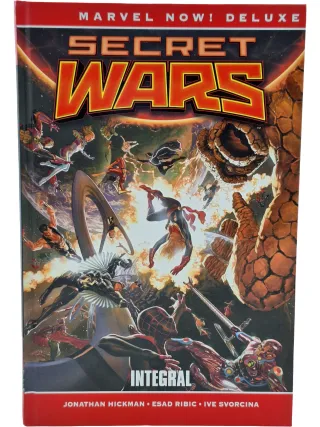 Reedición marvel now! deluxe secret wars. integral