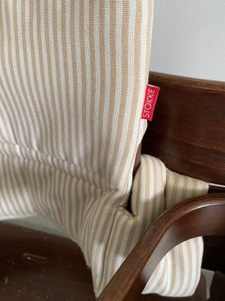 Trona Stokke madera con adaptador bebé