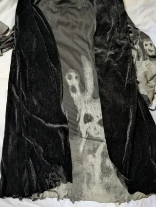 Vestido gótico bruja vampiresa