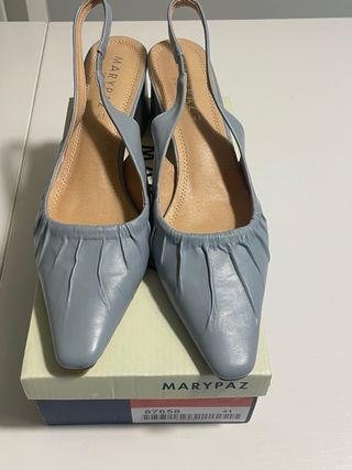 Zapatos MaryPaz Talla 41 Azul