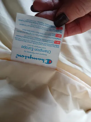 Piumino imbottito azzurro