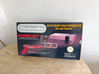 Española Nintendo Nes Action Set muy buen estado