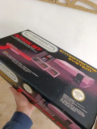 Española Nintendo Nes Action Set muy buen estado