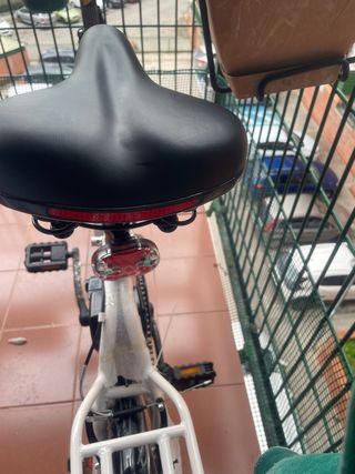 Bicicleta Eléctrica Nilox Blanca Plegable