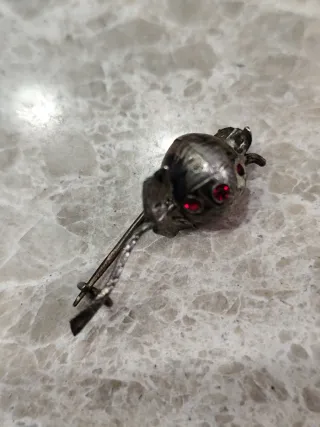 Antiguo broche plata