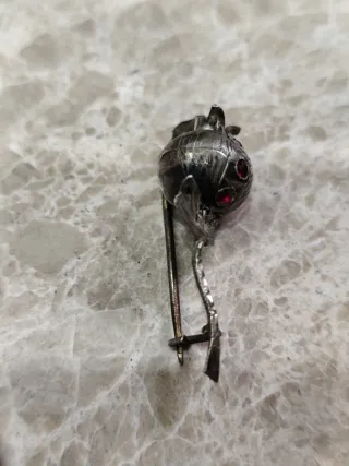 Antiguo broche plata