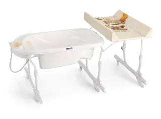 Bañera bebé con cambiador